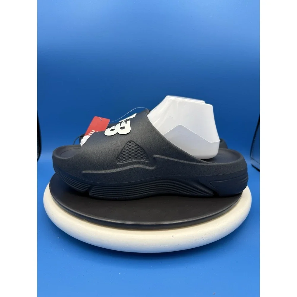 New Balance Fuel Cell Slide Mens Size 11D Navy Blue Recovery Slip On Sandals NEW